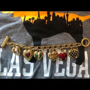 Rare vintage VS charm bracelet